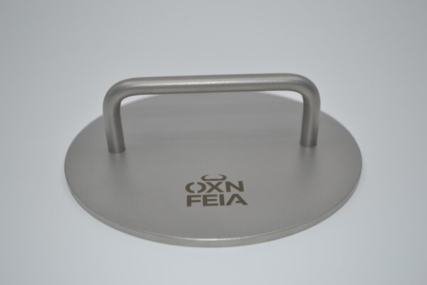 OXNFEIA® Frantumatore di hamburger Frantumatore di hamburger Frantumatore di hamburger Pesatore di carne Pressa Piastra di fuoco Piastra in ghisa in acciaio inox Padella in ghisa Pressa per grigliare Hamburger Smash