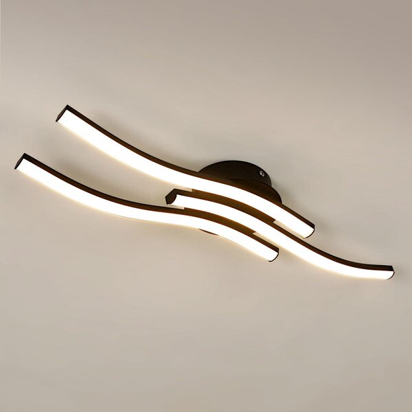 Comley, plafoniera LED moderna, 20W, 2050LM, lampada da soffitto LED a 3 luci