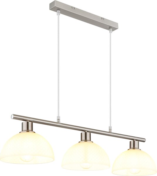 GLOBO Lighting Lampada a sospensione SELMA LWH 77x20x120 cm grigio Lampada a sospensione