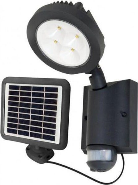 Moderna lampada da parete a LED solare per esterni con sensore di movimento