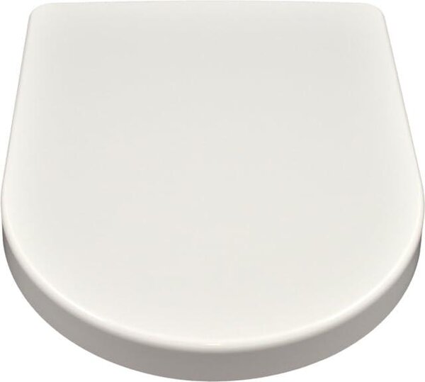 Sedile WC sanicomfort con chiusura ammortizzata Softclose bianco, adatto ad esempio al WC Renova n. 1