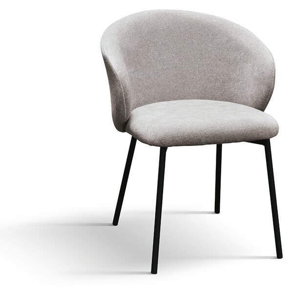 Sedia <b> Lea </b> set da 2 sedie Grigio chiaro