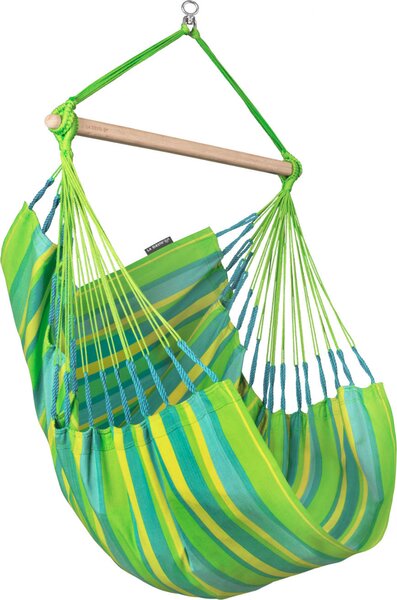 Sedia sospesa La Siesta 140 x 90 cm verde