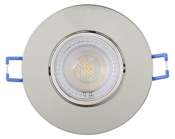 EGLO Set di 3 faretti LED da incasso Cedrez, diametro 9 cm, faretti a soffitto extrapiatti, con interruttore a levetta per la regolazione della temperatura del colore: bianco caldo, bianco neutro, bianco freddo