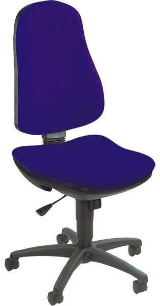 Topstar® 8550G26 Support® SY sedia girevole da ufficio senza braccioli blu royal