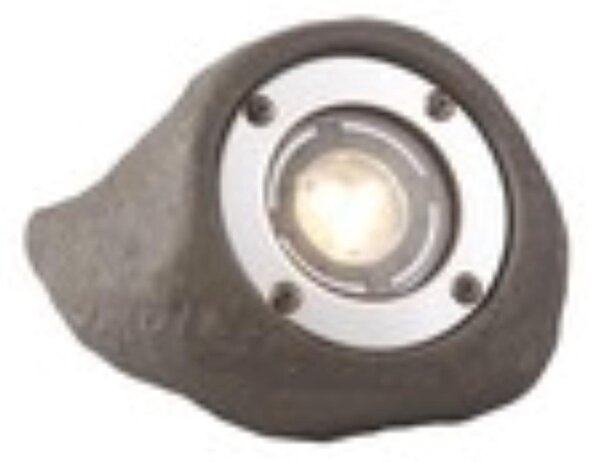 Luci da giardino Faretto LED in poliresina grigio Lapis 3577441