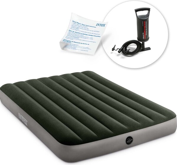Materasso gonfiabile per due persone con pompa a pistone INTEX 664108 - 68612