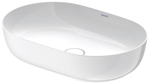 Duravit Luv vasque à poser 60x40cm, sans trop-plein, sans percement pour robinetterie, meulé, 0379600000, 0379600000