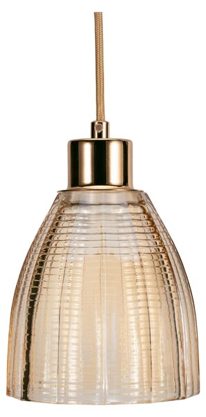 Lampada a sospensione Paulmann, modello Gleaming Gold, diametro 133 mm, attacco E27, potenza massima 25W, colore oro
