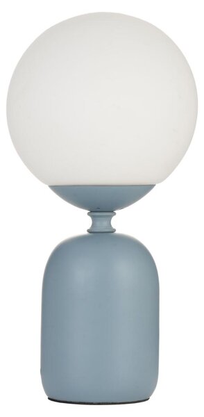 Lampada da tavolo Paulmann Glowing Charm, attacco E14, massimo 20W, colore blu e bianco