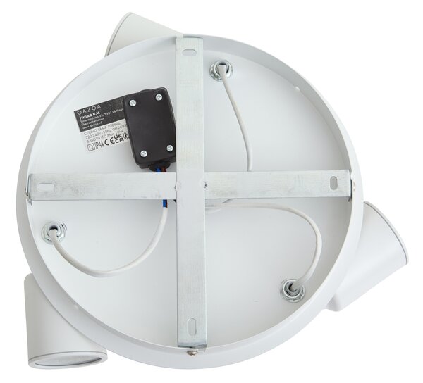Faretto moderno da bagno bianco 3 luci IP44 - Ducha