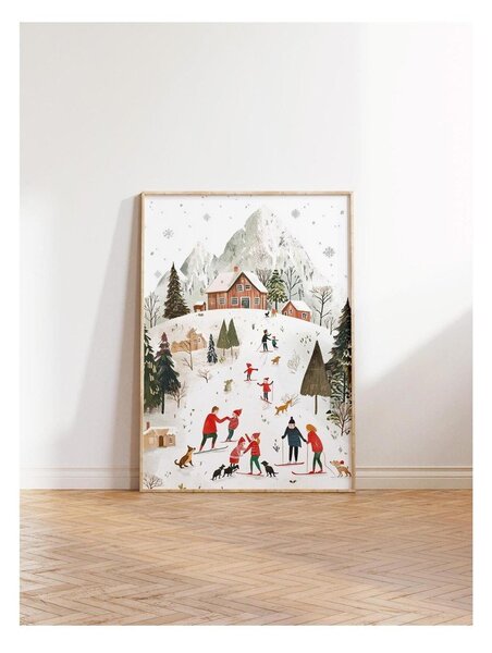 Dipinto stampato con cornice inclusa 30x40 cm – Wallity