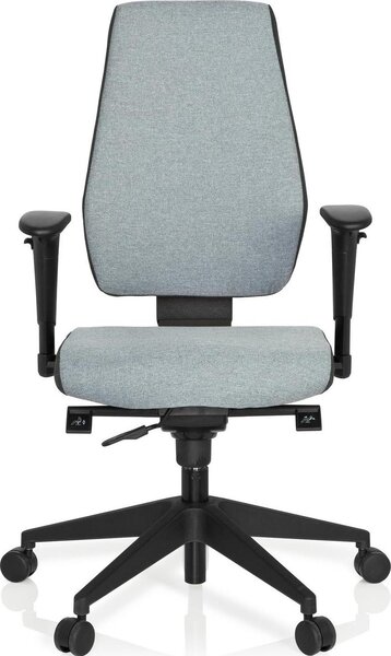 Sedia da ufficio, girevole, PRO-TEC 500 Grigio scuro / Grigio chiaro