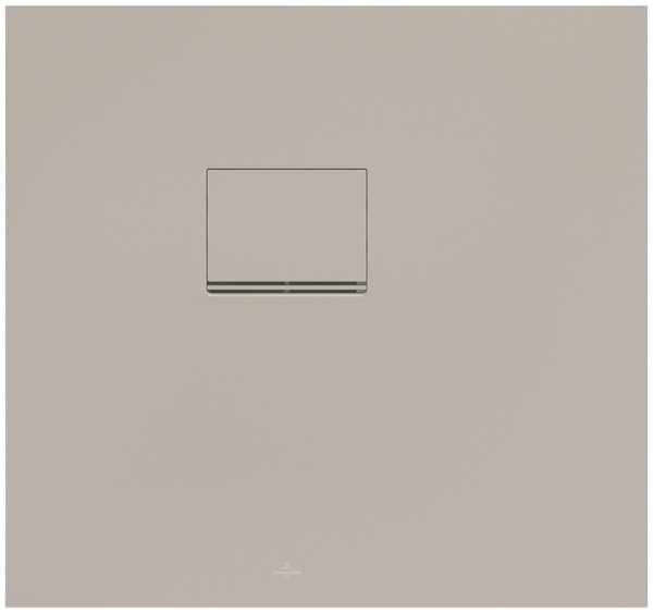 Villeroy & Boch Squaro Infinity receveurs de douche, Quaryl, rectangulaire, montage dans le coin gauche, à découper, 800x750x40mm, UDQ8075SQI2LV-AL, UDQ8075SQI2LV-AL