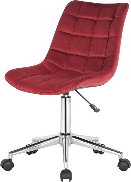 Sedia da ufficio - Sedia ergonomica - Lavorare comodamente - Altezza regolabile - Altezza da 81 a 96 cm - Colore: rosso