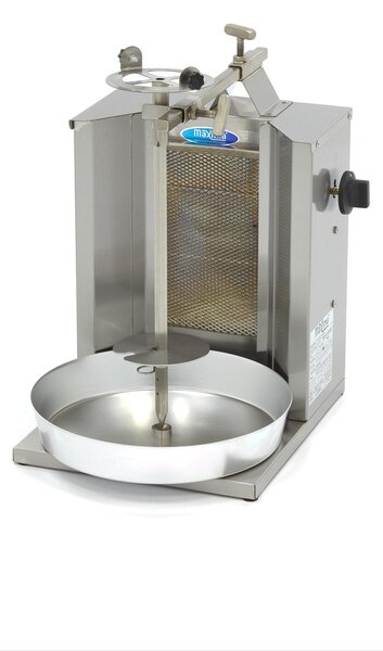 Barbecue a gas Maxima per kebab - 1 bruciatore - 10 kg di carne