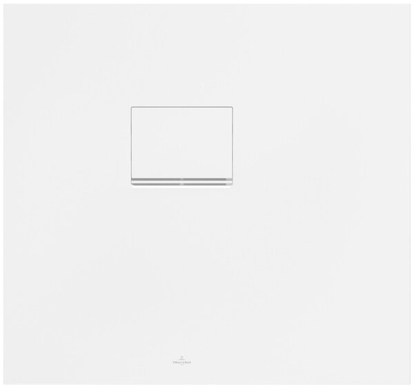 Villeroy & Boch Squaro Infinity receveurs de douche, Quaryl, rectangulaire, montage dans le coin gauche, à découper, 800x750x40mm, UDQ8075SQI2LV-RW, UDQ8075SQI2LV-RW