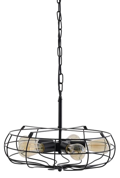 Näve - Lampada a sospensione in metallo, Spice, altezza totale: 226cm max, paralume d:47,5cm; h:14,5cm; 7065422