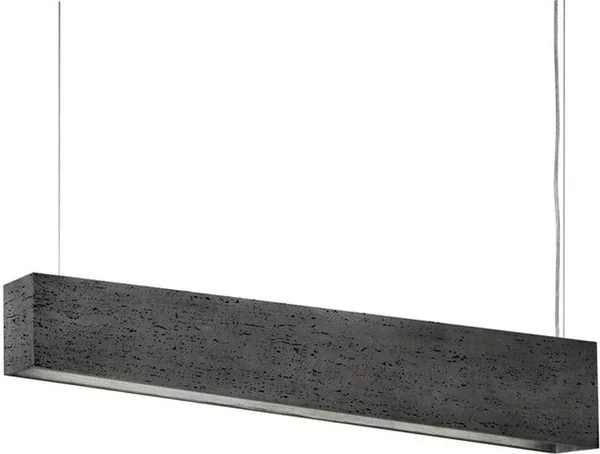 Lampada a sospensione Moderna "Stone" Pietra naturale grigia Lampada a sospensione Soggiorno Sala da pranzo Tavolo da pranzo