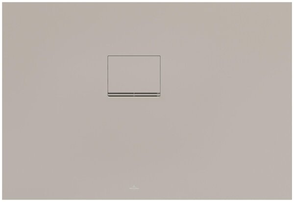 Villeroy & Boch Squaro Infinity receveurs de douche, Quaryl, rectangulaire, installation dans le coin gauche, à découper, 1100x750x40mm, UDQ1175SQI2LV-AL, UDQ1175SQI2LV-AL