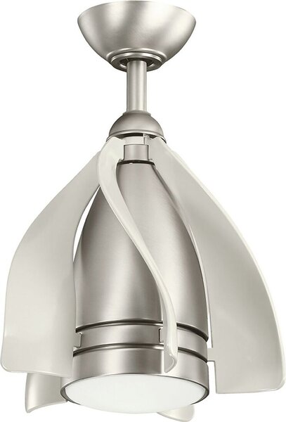 Ventilatore da soffitto con illuminazione ERIN telecomando Ø38cm dimmerabile LED motore reversibile