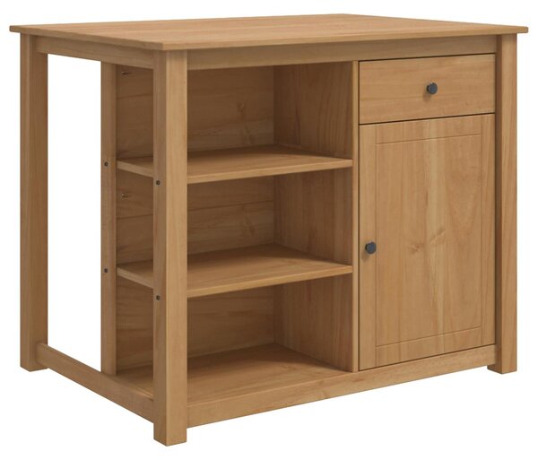 Carrello da Cucina PANAMA 2 pcs Cera di Miele 112 x 77 x 90 cm