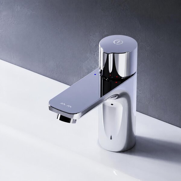 AM.PM Rubinetto da bagno Miscelatore cromato per lavabo Rubinetto da bagno Miscelatore per lavabo Miscelatore monocomando da bagno