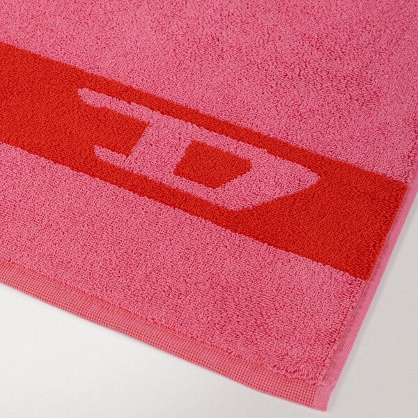 Telo Mare 100X180 Pixel Toys 1 PINK/RED Cotone Caleffi