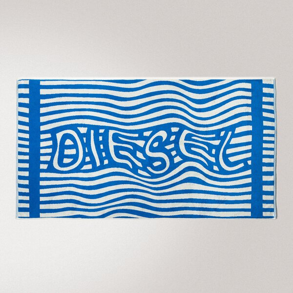 Telo Mare 100X180 Stripes BLUE Cotone Caleffi