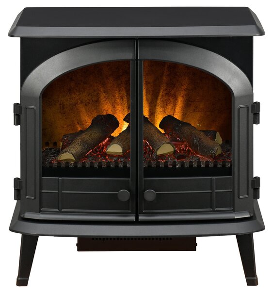 Dimplex Stoves 500005025, Camino indipendente, Chiuso, Elettrico, Nero, Interno, Optiflame
