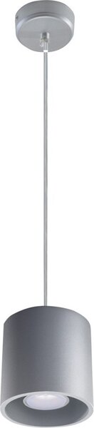Lampada a sospensione Moderna "Roda" Grigio Alluminio Lampada a sospensione Soggiorno Sala da pranzo Tavolo da pranzo