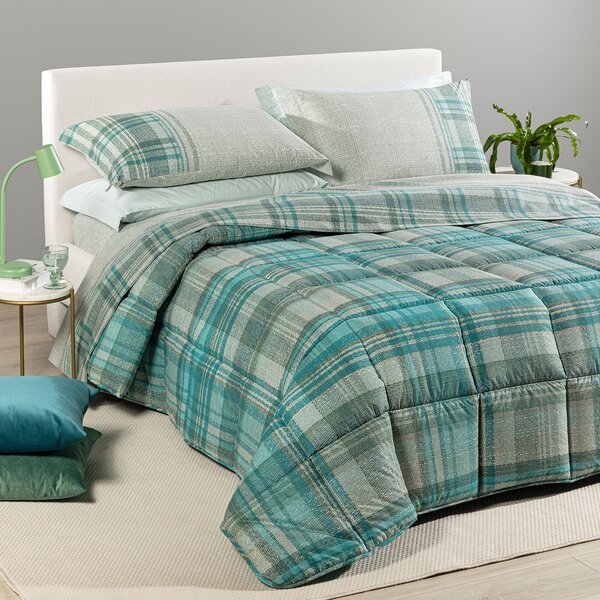 Trapunta SINGOLO Cottage GIADA Cotone Caleffi
