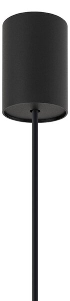 Lampada a sospensione stretta in vetro Ø6,5 cm cilindro moderno per tavolo da pranzo sala da pranzo luce a sospensione TORRA