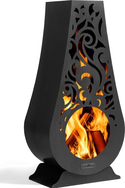 Stufa da giardino "HAWANA", pozzo del fuoco, cesto del fuoco