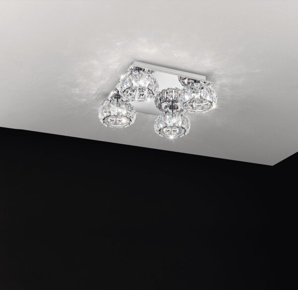 Eglo 39009 - Plafoniera LED CORLIANO 4xLED/5W/230V