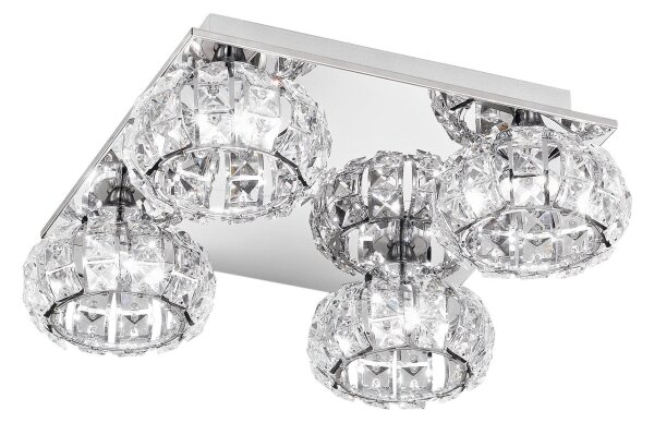 Eglo 39009 - Plafoniera LED CORLIANO 4xLED/5W/230V
