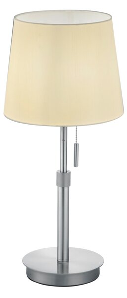 Lampada da tavolo LYON argento Trio 509100107