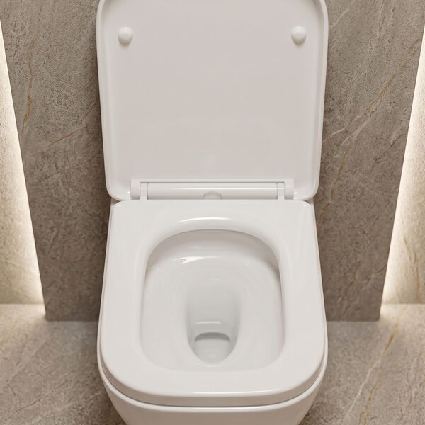 Vaso WC sospeso Rea Cubik Mini Tornado