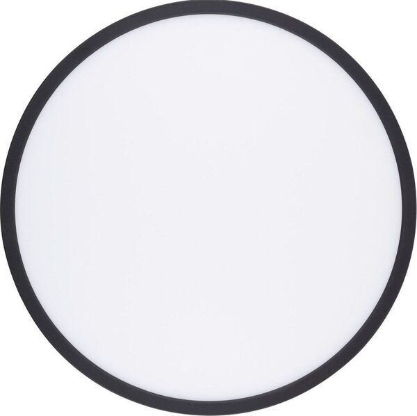 Plafoniera LED Dimmer D: 40 cm rotonda IP54 Bianco Nero Variazione di colore 3000/4000/6500 K 4080 lm
