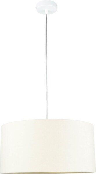 Lampada a sospensione in tessuto effetto velluto color oro crema Ø40cm sala da pranzo camera da letto lampada a sospensione