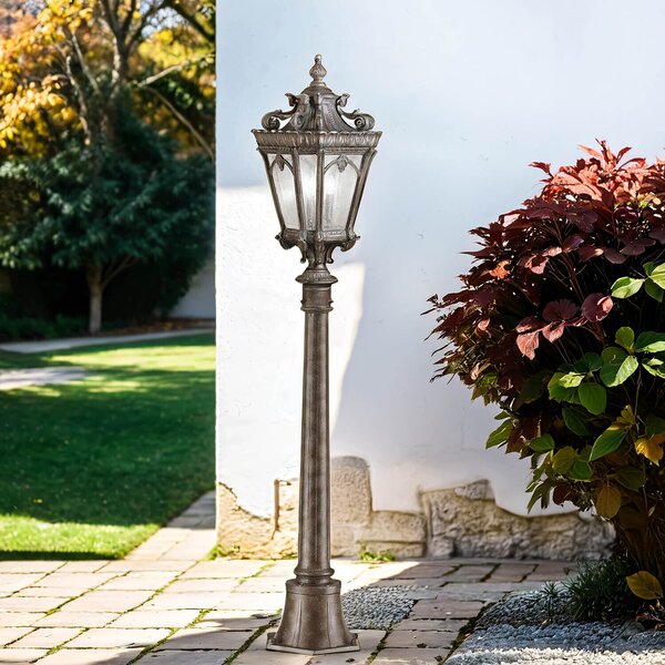 Lampada da terra antica H:110cm da esterno design vintage opulento AMELIA lampada da giardino sentiero terrazzo balcone