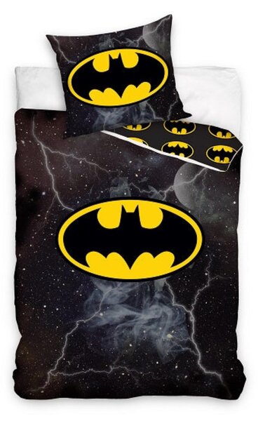 Biancheria da letto Batman - cuscino e piumone in morbido cotone 140x200 cm