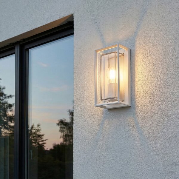 Lampade da esterno Arcchio, Ismera, dimmerabile, Bianco, Balcone, Alluminio, Moderno