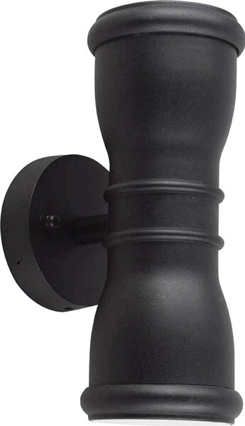 Lampada da parete per esterno in alluminio GU10 3000 K IP44 Moderna Up Down applique per esterno casa