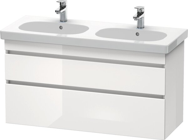 Duravit DuraStyle meuble sous-lavabo suspendu 6486, 2 tiroirs, 1200mm, pour D-Code, DS648602222, DS648602222