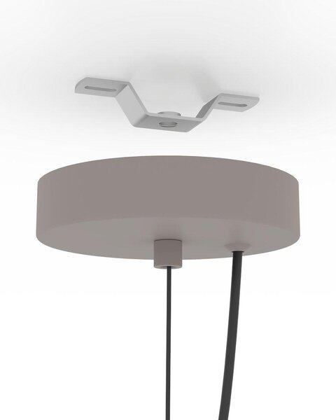 Eglo 900159 CAMASCA E27 lampada a sospensione Ø280mm Taupe regolabile in altezza