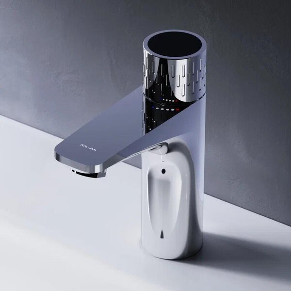 AM.PM Rubinetto da bagno Miscelatore cromato per lavabo Rubinetto da bagno Miscelatore per lavabo Miscelatore monocomando da bagno