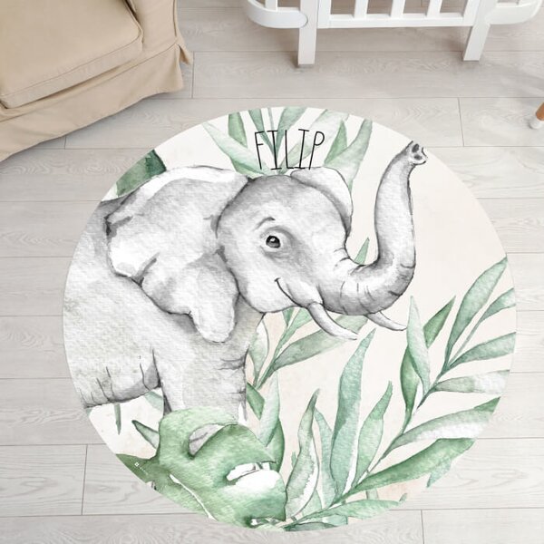 Tappeto da gioco INSPIO - Elefante SAFARI