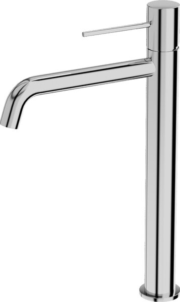 Rubinetto da lavabo a colonna LAVITA - Orion cromato | Rubinetto da bagno a colonna | Miscelatore per lavabo | Rubinetti da lavabo per bagno | Con bocca alta