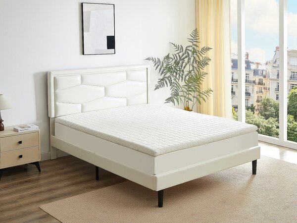 Topper in memory foam, lusso elevato, di YSMÉE - 160 x 200 cm
